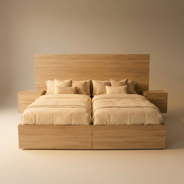Castaway Bed — Motorized Split-King Bed System